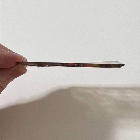 🥳🎉 3.5" Coach Poppy XL Multicolor Confetti Lucite Hangtag Bag Fob Charm Keychain - Picture 12 of 12